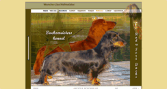 Desktop Screenshot of dachsmeister.com