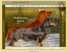 Tablet Screenshot of dachsmeister.com